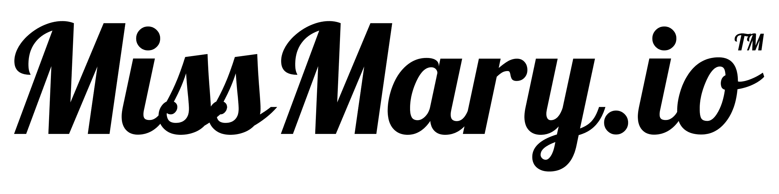 Missmary.io Text Logo